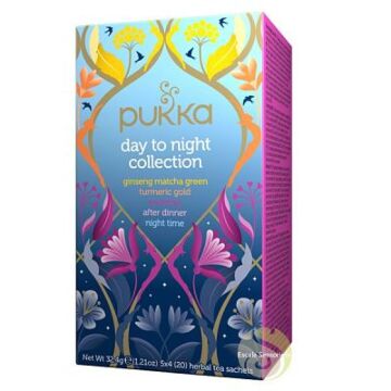 Pukka - Day to night collection bio Infusions ayurvédiques - 5 x 4 sachets