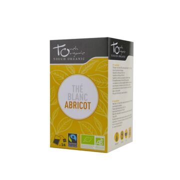 Thé blanc à l'abricot bio - Touch Organyc