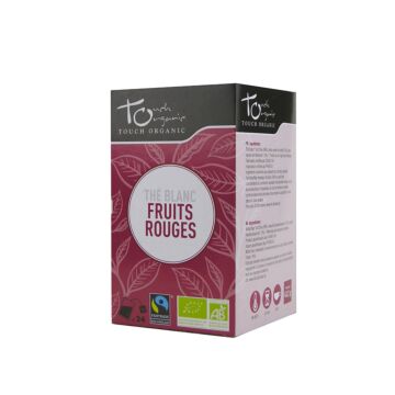 Thé blanc fruits rouges bio - Touch Organyc