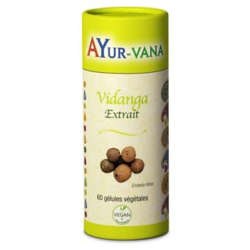 Ayur vana - Vidanga extrait ou Embelia ribes - 60 gélules