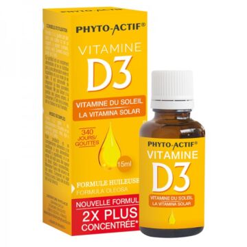 Phyto-actif - Vitamine D3 - 15 ml