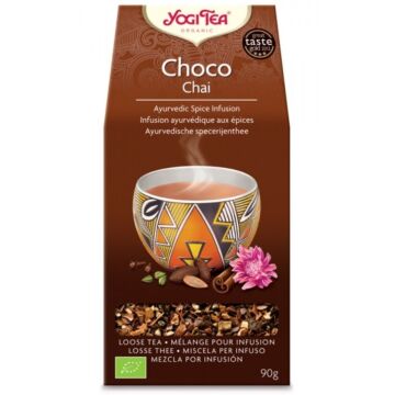 Infusion ayurvédique Choco Chai bio de Yogi Tea - 90 gr