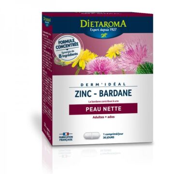 Dermidéal Zinc Bardane - Diétaroma