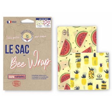 Sac en Bee Wrap - Emballage alimentaire réutilisable