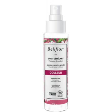 Spray démêlant cheveux colorés bio - Beliflor