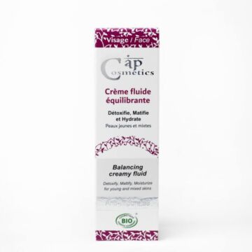 Crème fluide équilibrante bio - Cap Cosmetics
