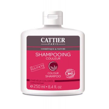 Shampoing sans sulfate - Cheveux colorés bio - Cattier