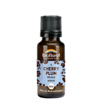 06 Cherry Plum - Prunus bio en granules - Sans alcool