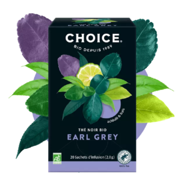 Thé noir Earl Grey bio - Choice