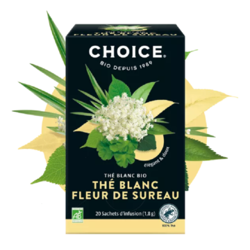 Thé blanc Fleur de Sureau bio - Choice