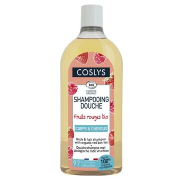 Shampooing douche aux fruits rouges bio - Coslys