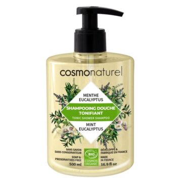 Shampoing douche tonifiante 2 en 1 bio - Cosmo Naturel