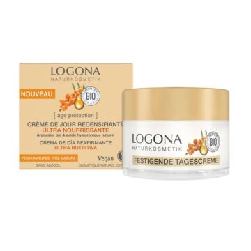 Crème de jour redensifiante - Ultra nourrissante - Age Protection - Logona - Soin anti-âge