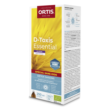 D-Toxis Essential Pomme sans Iode - Ortis