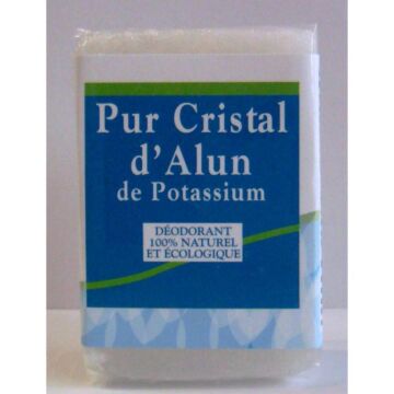 Cristal d'alun naturel - Pain 100 g