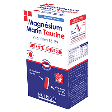 Magnésium Marin Taurine - 60 comprimés