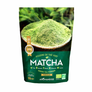 Poudre de thé vert Matcha Bio - Thés bio Japonais - Florisens