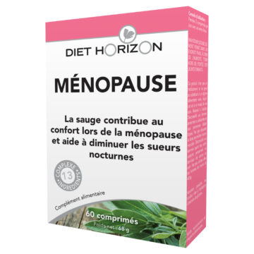 Ménopause - Diet Horizon - Extraits titrés - 60 comprimés