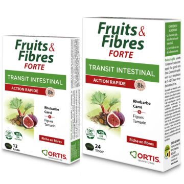 Fruits & fibres forte en comprimés -  Ortis