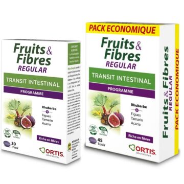 Fruits & fibres Regular en comprimé - Ortis