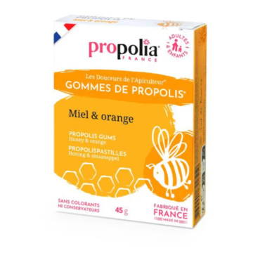 Gommes de propolis miel & orange - Propolia