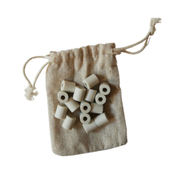 Perles de céramiques grises - Kuyké