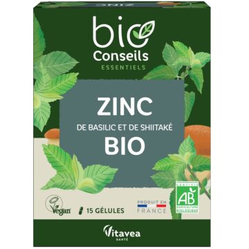 Zinc bio & vegan - Bioconseils