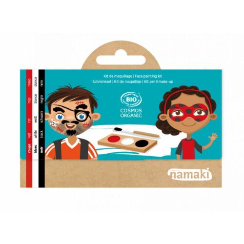Namaki - Kit de maquillage enfant bio Pirate & coccinelle